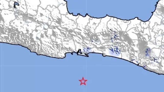 Guncangan Gempa Cilacap Terasa Sampai Yogyakarta Ciamis Dan Pangandaran