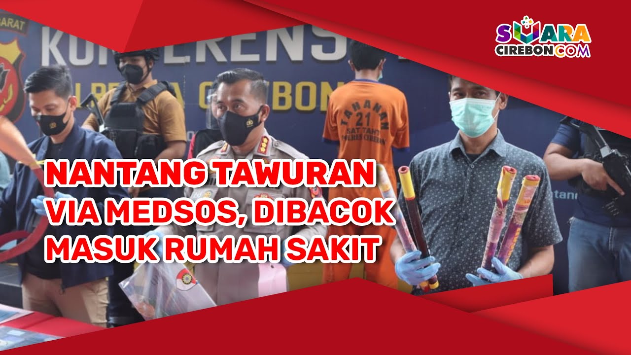 Nantang Tawuran Via Medsos, Dibacok Masuk Rumah Sakit