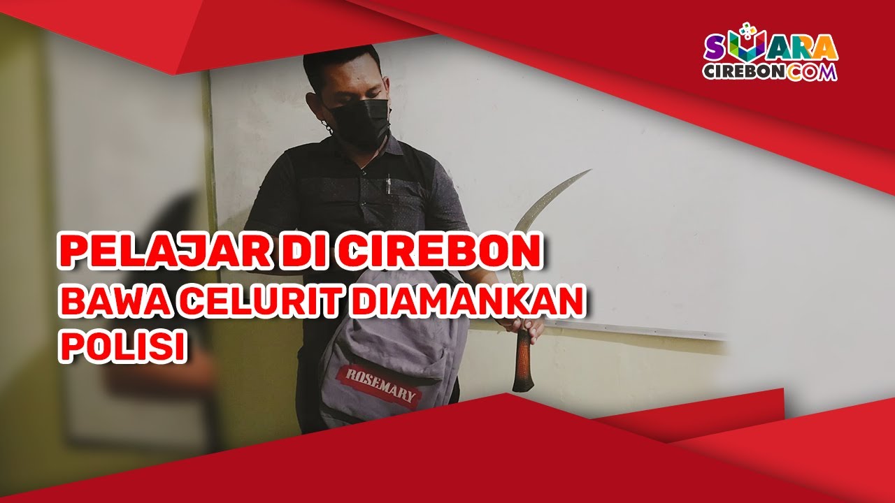 Pelajar di Cirebon Bawa Celurit Diamankan Polisi