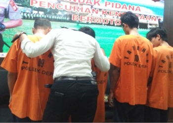 4 Komplotan Penadah Barang Curian Dibekuk