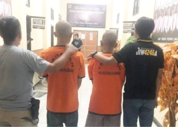 Coba Lari, 2 Maling Motor Didor