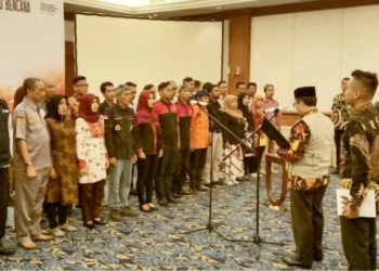 Kukuhkan FPRB Kabupaten Cirebon,Bupati Minta Kegiatan Manajemen Penanggulangan Bencana