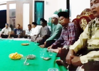 Kenang Jasa Ilyas, Pemdes Sidamula Tahlilan 7 Hari