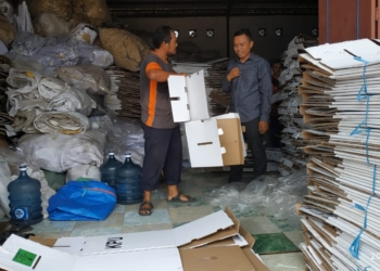 Bawaslu Awasi Pengosongan Kotak Suara