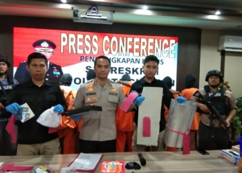 Komplotan Spesialis Curat Mini Market Digelandang Polisi