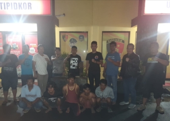 Lima Kawanan Pencuri Nekad Gondol Mesin Giling Batu