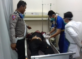 Tabrak Median Jalan, Achmad Meninggal Dunia