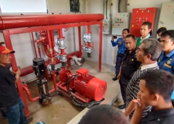 Alat Pemadam Kebakaran Gedung Baru FITK IAIN Cirebon Diuji