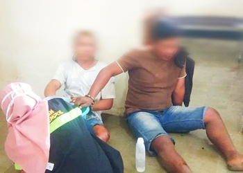 Tertangkap Basah, Dua Pelaku Curanmor Babak Belur Dihajar Massa