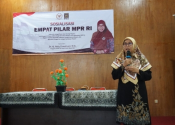 Sosialisasi Empat Pilar di Komunitas GenPro, Netty Berharap Omnibus Law Perhatikan Pelaku UMKM