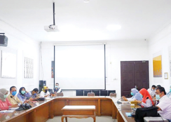 KOMISI III DPRD Kota Cirebon rapat bersama Dinas Kesehatan membahas rencana kerja dalam menghadapi Covid-19