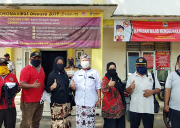 Pemdes Setupatok Lindungi Warga dari Covid