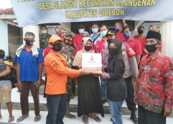 Bantu Warga Terdampak Bencana, Wabup Terpilih Sebut Kepedulian Masyarakat Kabupaten Cirebon Cukup Tinggi