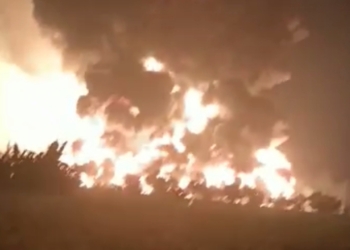 Kilang Minyak Balongan Kebakaran