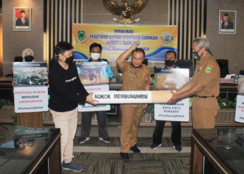 Patahkan Rokok, Tandai Sosialisasi Perda KTR