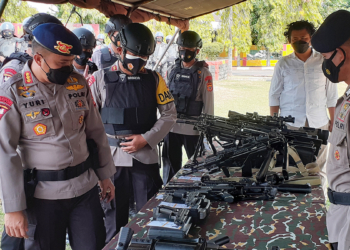 Batalyon C Brimob Polda Jabar Cek Kesiapan Pasukan