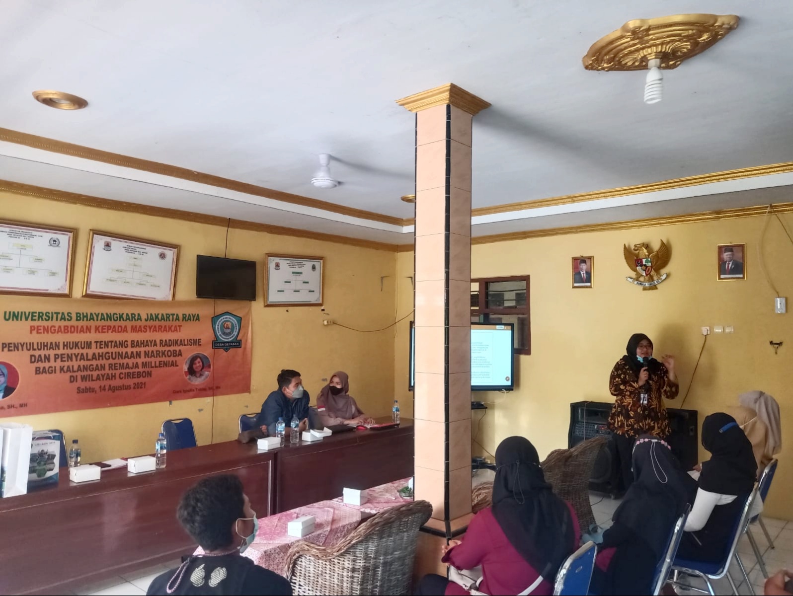 Universitas Bhayangkara Jakarta Raya Sosialisasikan Bahaya Radikalisme Dan Narkoba 1