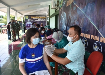 Korem 063/SGJ Gelar Vaksinasi