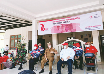 Banyak Bantu Penanganan Bencana, Bupati Apresiasi Kiprah PMI Kabupaten Cirebon
