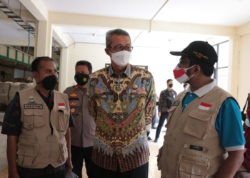 Sekda Kota Cirebon Tinjau Vaksinasi di IAIN Cirebon