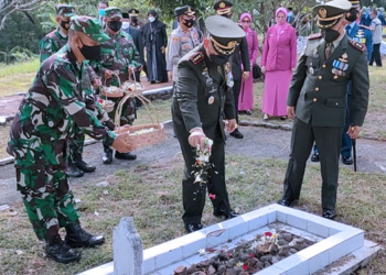 Danrem 063/SGJ Ziarah ke TMP Sawala