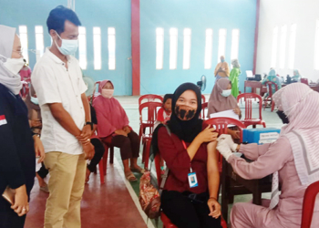 Vaksinasi Lanjutan di Desa Tegalsari