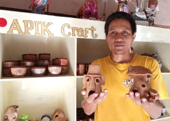 Hiasan Akuarium dari Gerabah Siap Gebrak Pasar