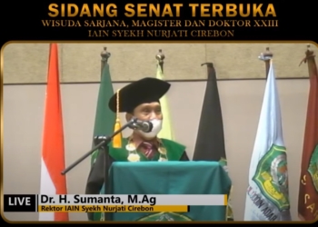 Ini Pesan Rektor Sumanta di Hari Kedua Wisuda XXIII IAIN Cirebon