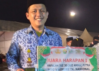 Dosen IAIN Cirebon Sabet Juara Harapan 1 MTQ V KORPRI Tingkat Nasional