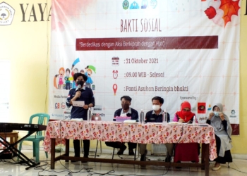 Lembaga Dakwah Mahasiswa IAIN Cirebon Gelar Baksos di Panti Beringin Bhakti Cirebon