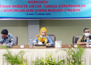 Persiapan Menjadi Kampus Siber, IAIN Cirebon Gelar Workshop Pelatihan Website