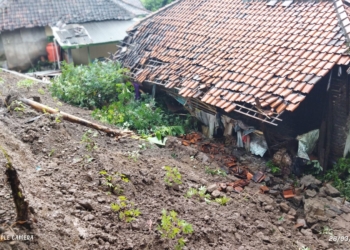 Besok BPBD Kabupaten Cirebon Lakukan Assesmen Longsor di Desa Belawa