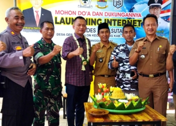 Bumdes Jaya Suta Gebang Kulon Luncurkan Internet Desa
