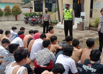 Tawuran, 32 pelajar di Cirebon Diamankan Polisi