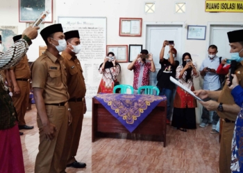 Kuwu Matangaji Minta Perangkat Desa Baru Lebih Disiplin