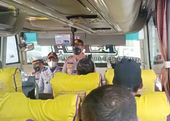 Persiapan Arus Mudik Lebaran, Dishub Kota Cirebon Lakukan Ram Check Bus