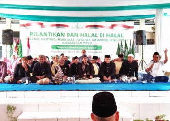 MWC NU Kecamatan Weru Dilantik