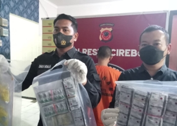 Bandar Obat di Cirebon Ditangkap, 3 Ribu Butir Diamankan