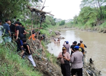 Pencarian Bocah Tenggelam di Sungai Cimanis, Jenazah Adam Ditemukan