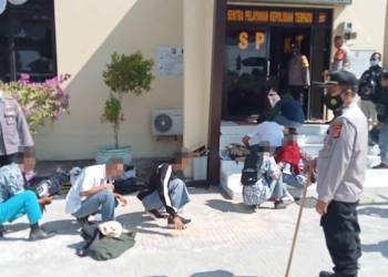 Tawuran Lagi! 34 Berandalan Pelajar di Cirebon Ditangkap