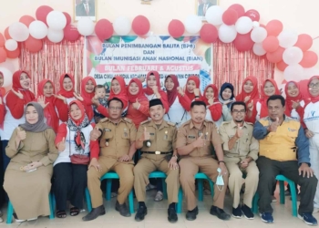 Camat Waled Pastikan Anak Balita telah Diimunisasi