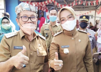 Imron-Ayu Pamer Kekompakan, Tepis Hubungan Keduanya Terganggu Rumor “Putra Mahkota” Sekda Kabupaten Cirebon