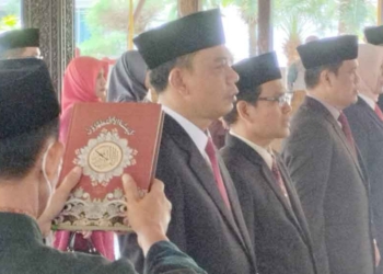 Hilmi Rivai Resmi Dilantik Sebagai Sekda Kabupaten Cirebon