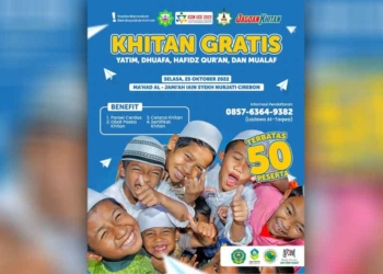 LP2M IAIN Cirebon dan Laziswa At Taqwa Gelar Khitanan Massal Gratis