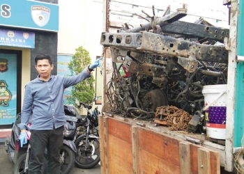 Komplotan Pencuri Spesialis Mobil Pikap Lintas Sumatera-Jawa Dibekuk