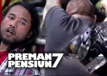 YAYAT MERANA, Motor Suzuki Shogun Hitam Kesayangannya Dihancurkan Hulk yang Tidak Hijau di Preman Pensiun 7 Episode 31