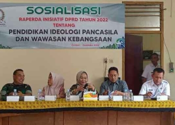 DPRD Kabupaten Cirebon Sosialisasi Raperda Pendidikan Ideologi Pancasila