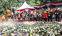 Razia Miras akan Terus Dilakukan, Upaya Minimalisasi Pemicu Tindak Kriminalitas di Kabupaten Cirebon