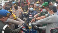 Ribuan Botol Mihol Dimusnahkan, Hasil Operasi Pekat Lodaya Jelang Nataru