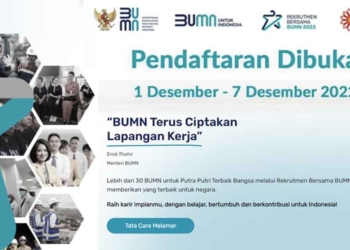 ANDA BERMINAT? Ada Ratusan Posisi di 30 BUMN, Rekrutmen Bersama BUMN Batch 2 Dibuka, Perhatikan Ketentuannya